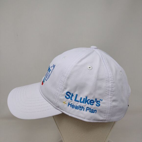 Albertson's Boise Open Presented by Chevron Slideback Hat White One Size 6 Panel - Picture 3 of 9